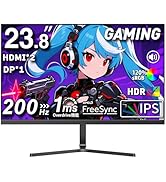 Amazon.co.jp: cocopar モニター 24.5インチ 白 Type-C 200Hz