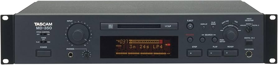 Amazon.co.jp: TASCAM MDレコーダー 業務用 MD-350 : 家電＆カメラ