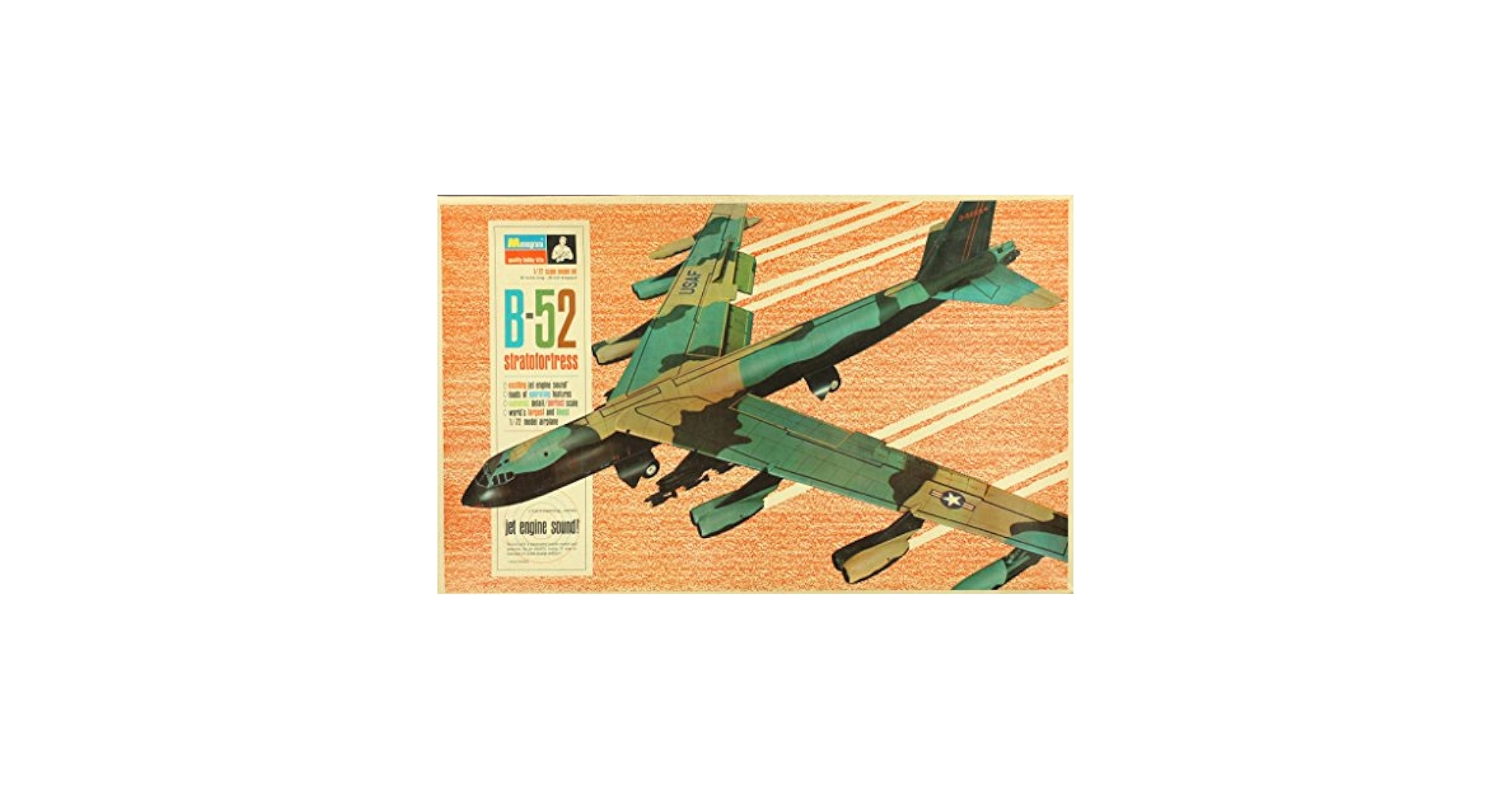 未開封】Monogram モノグラム 1/72 B-52 ストラトフォートレス 未開封