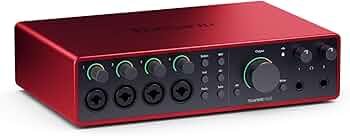 Amazon.co.jp: Focusrite Scarlett 18i16 (4th Gen) 18in 16out