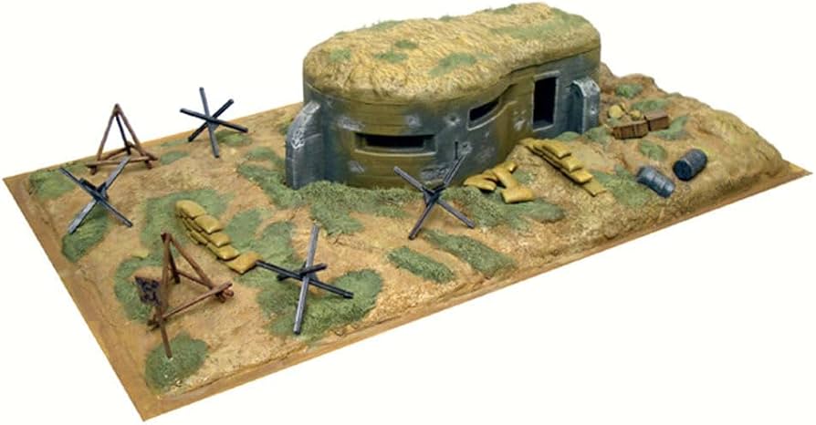 Amazon.co.jp: 1/72 WWII Bunkers And Accessories : Hobbies