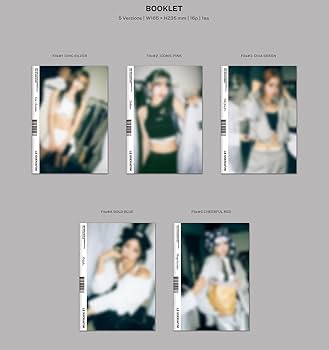 Amazon.com: LE SSERAFIM EASY 3rd Mini Album COMPACT Ver (5 Ver Set