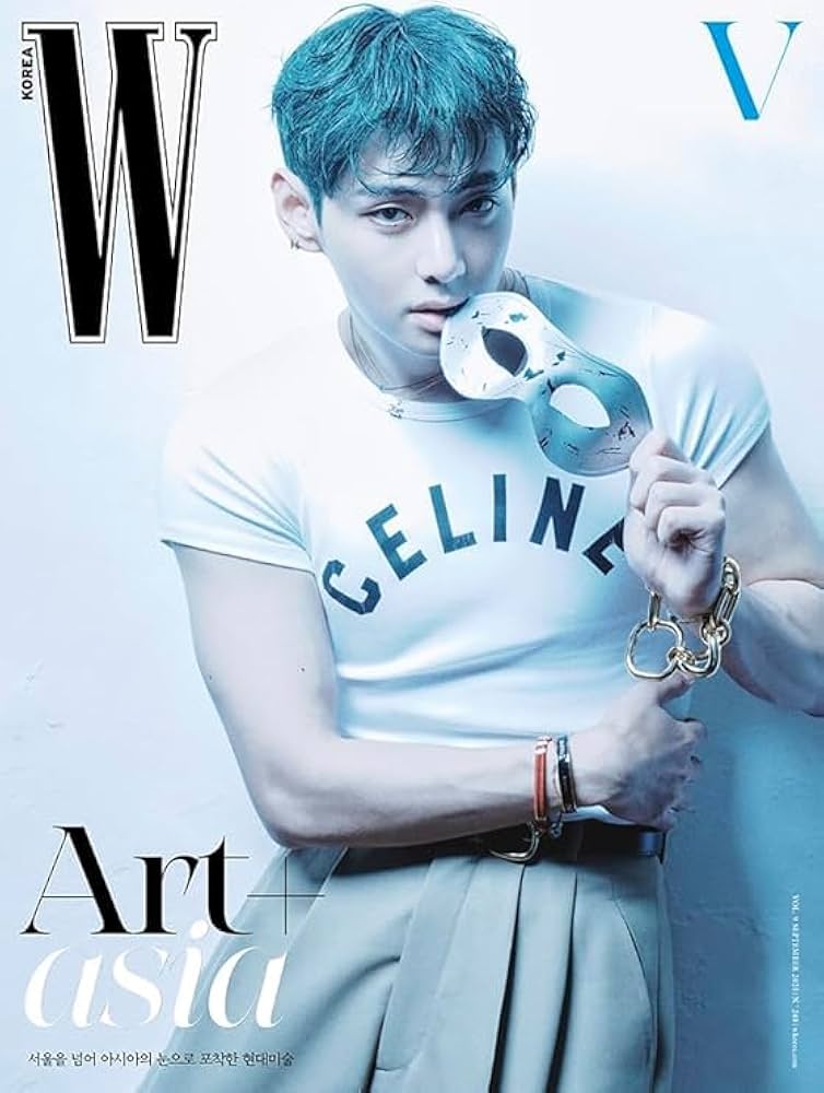 Amazon.co.jp: 当店特典 W KOREA 2025年 9月号 V 表紙 ヴィ キム