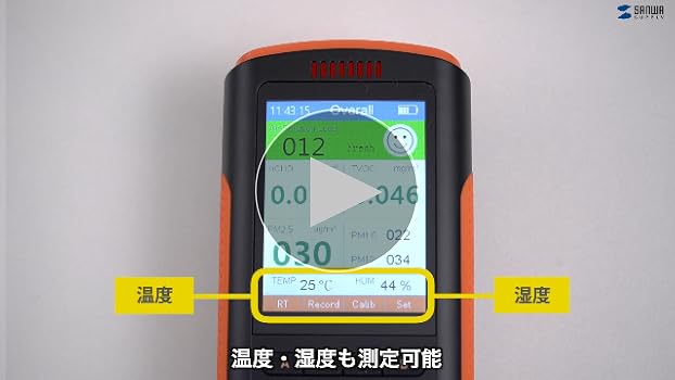 Amazon | サンワサプライ PM2.5測定器 CHE-PM25 | テスター | 産業