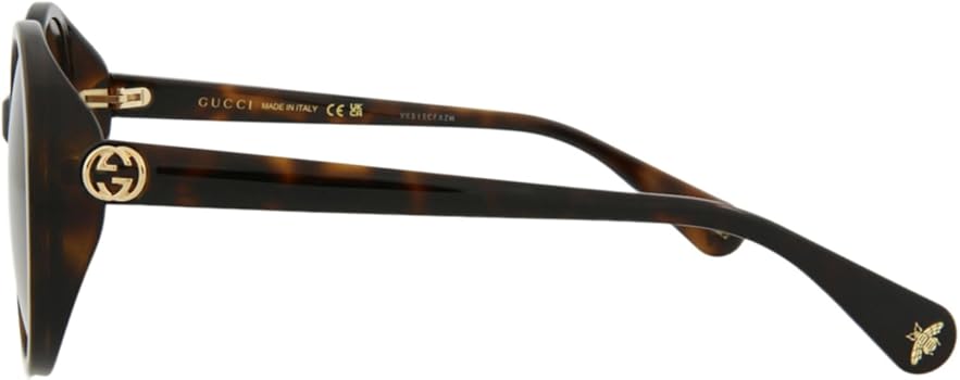 Amazon | [グッチ] サングラス ユニセックス GG0370SK 002 ブラウン