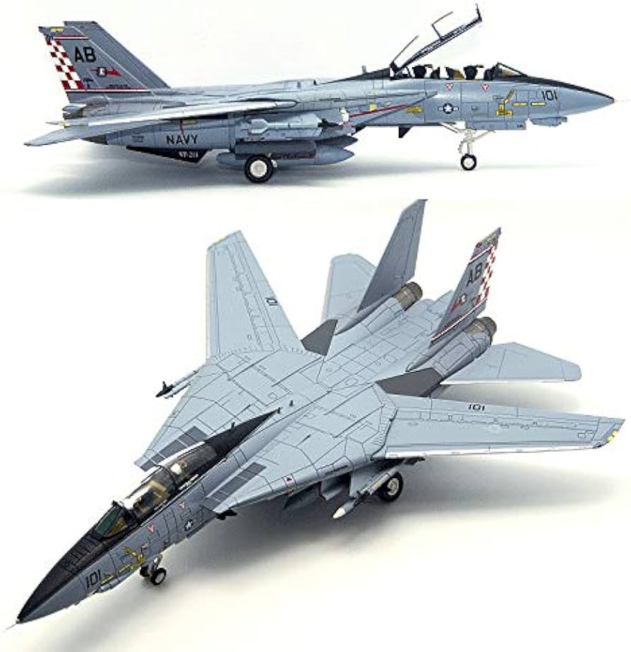 Amazon | HOBBY MASTER 1/72 完成品 ドイツ USA Grumman F-14 Tomcat