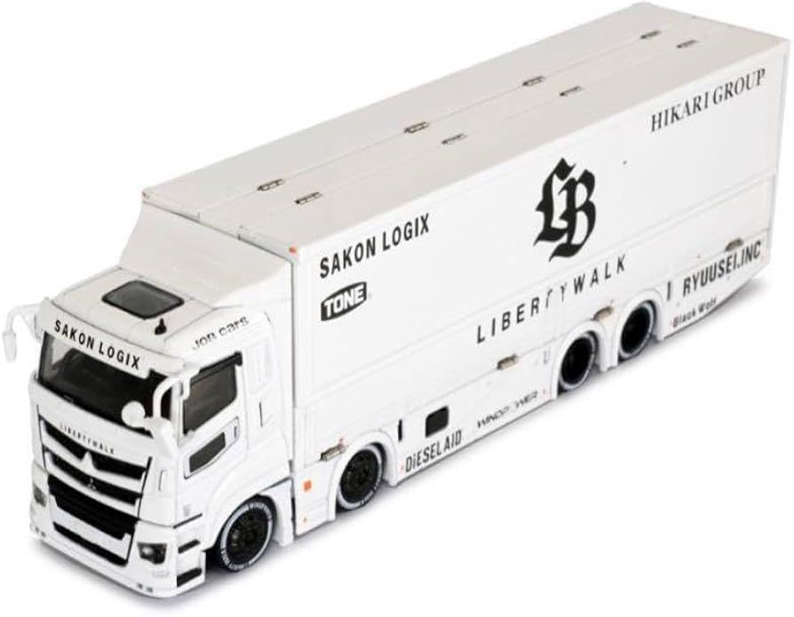 Amazon.co.jp: GC D ふそう リバティーウォーク トラック 1/64 LBWK