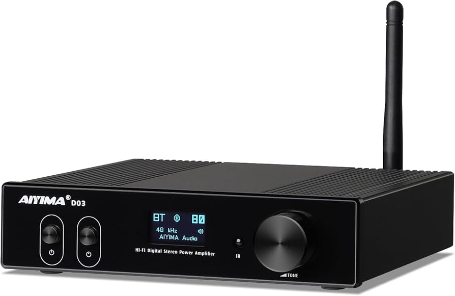 Amazon.com: AIYIMA D03 Bluetooth 5.0 DAC Amplifier 150 Watt x 2