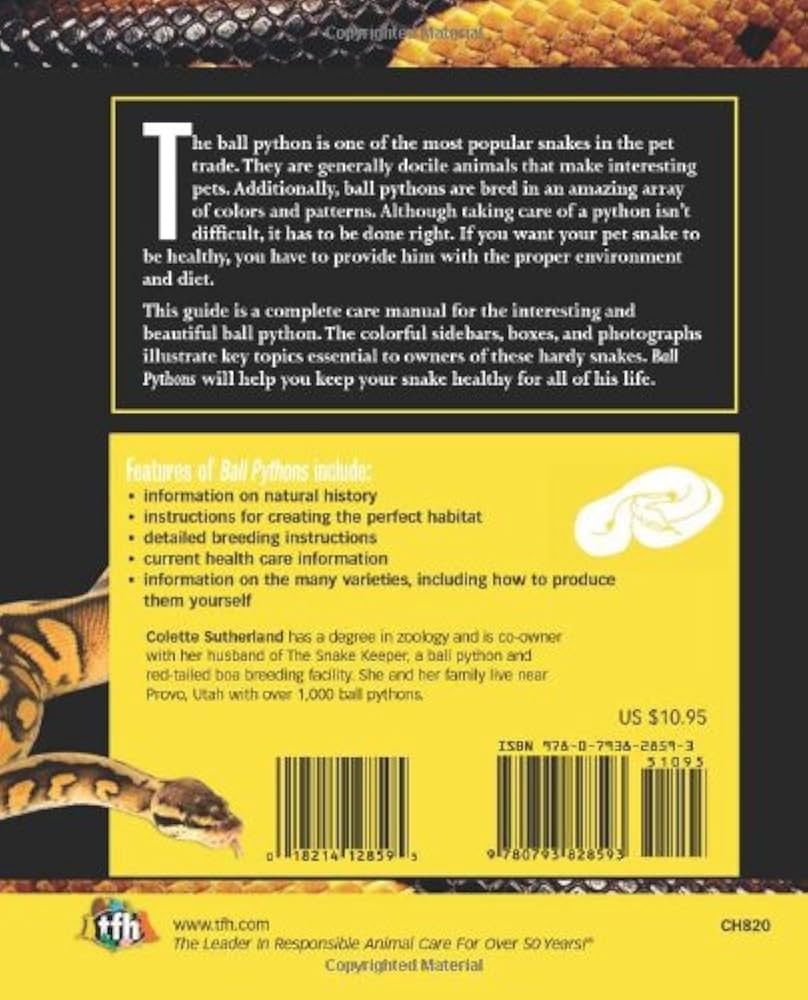 Ball Pythons: A Complete Guide to Python Regius (Complete Herp