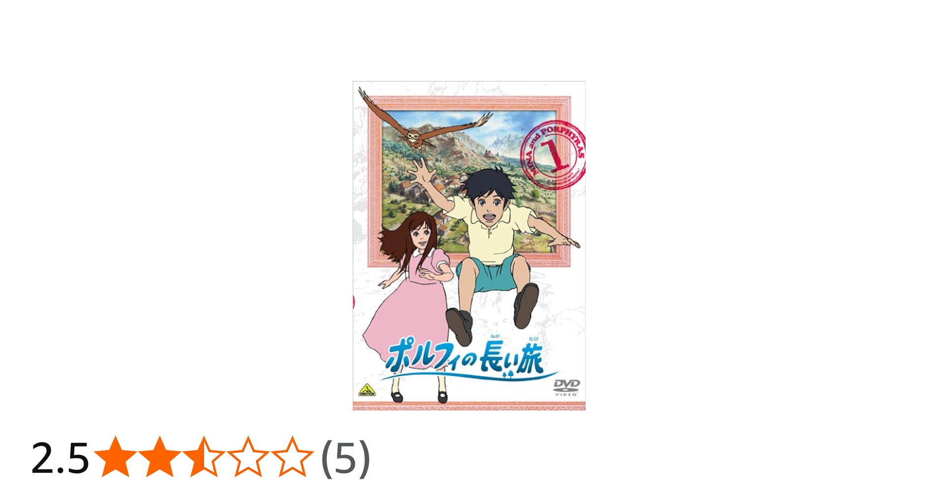 Amazon.co.jp: ポルフィの長い旅 1 [DVD] : 甲斐田ゆき, 藤村歩, 井上