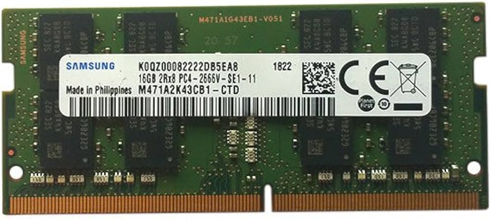 Amazon.in: Buy Samsung 16GB DDR4 PC4-21300, 2666MHZ, 260 PIN