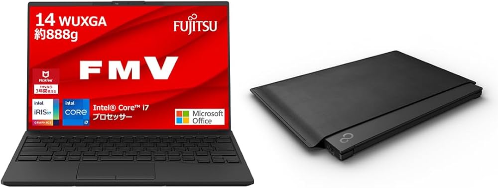 Amazon.co.jp: 【ノートPC＋PCケースセット販売】 富士通 ノート