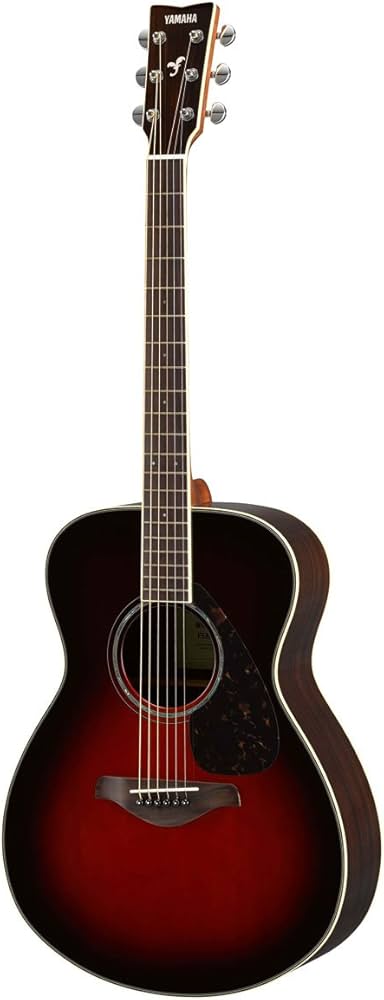 Yamaha FS830 Small Body Acoustic Guitar, Tobacco Sunburst : Amazon