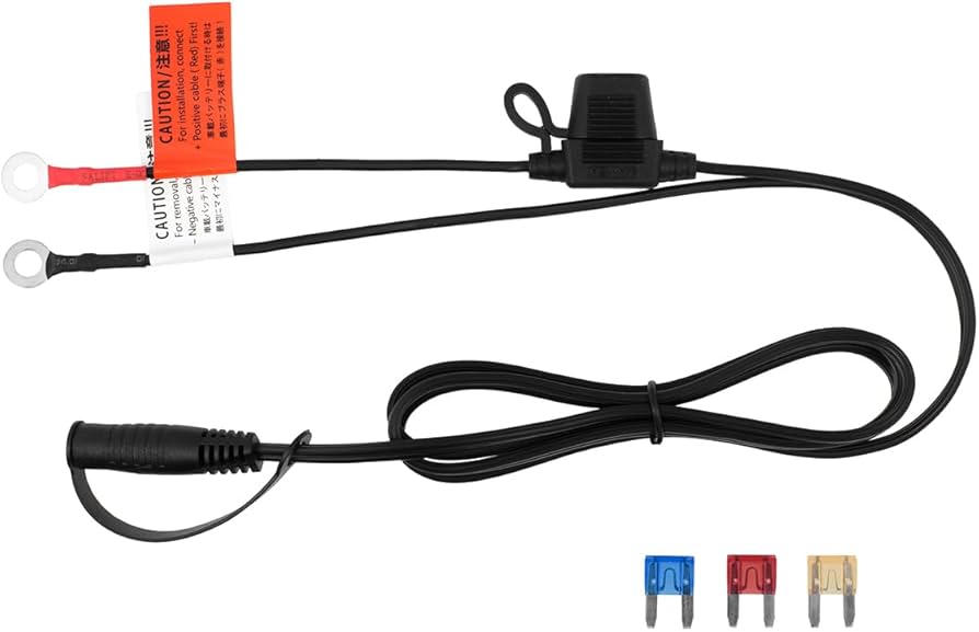 Amazon | コミネ(KOMINE) バイク用 12V電源接続ハーネスセット