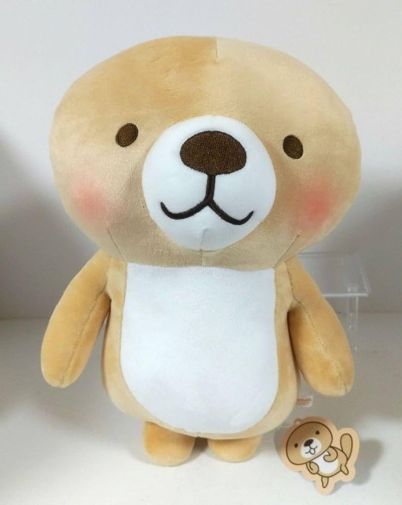 Amazon.co.jp: 突撃 ラッコさん もちもち BIG ぬいぐるみ : おもちゃ