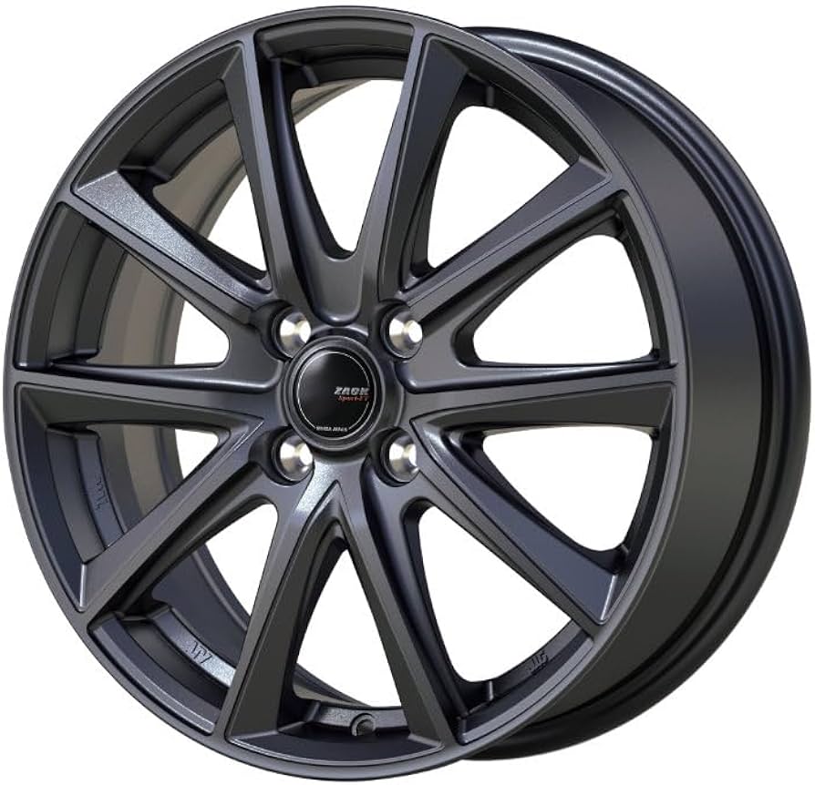 Amazon.co.jp: JAPAN三陽 ZACK SPORT-FT 14×4.5J 4/100 +45 シャドー