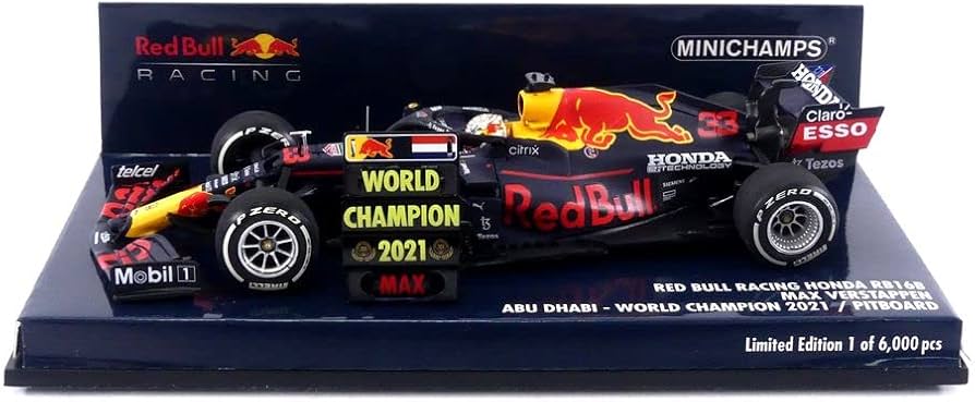 Amazon | Minichamps 1/43 レッド ブル レーシング ホンダ RB16B
