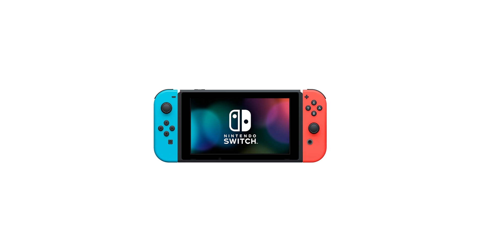 Amazon.com: Nintendo Switch with Neon Blue and Red Joy-Con