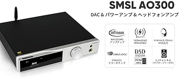 Amazon | AOSHIDA の SMSL AO300 オールインワンDAC & アンプ MA5332MS