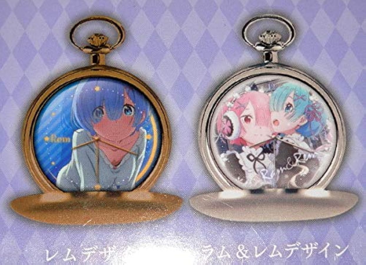 Amazon | 全2種セット Re:ゼロから始める異世界生活 リゼロ 懐中時計