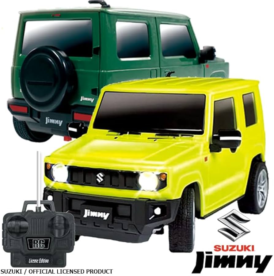 Amazon.co.jp: RC SUZUKIジムニー グリーン （27MHz ラジコン Jimny 緑