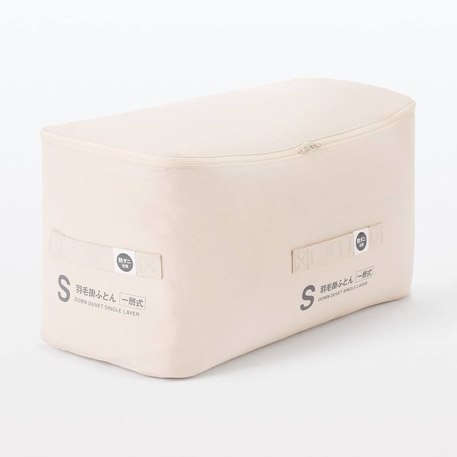 Amazon｜無印良品 防ダニ羽毛掛ふとん 白 ダブルサイズ 190×210cm