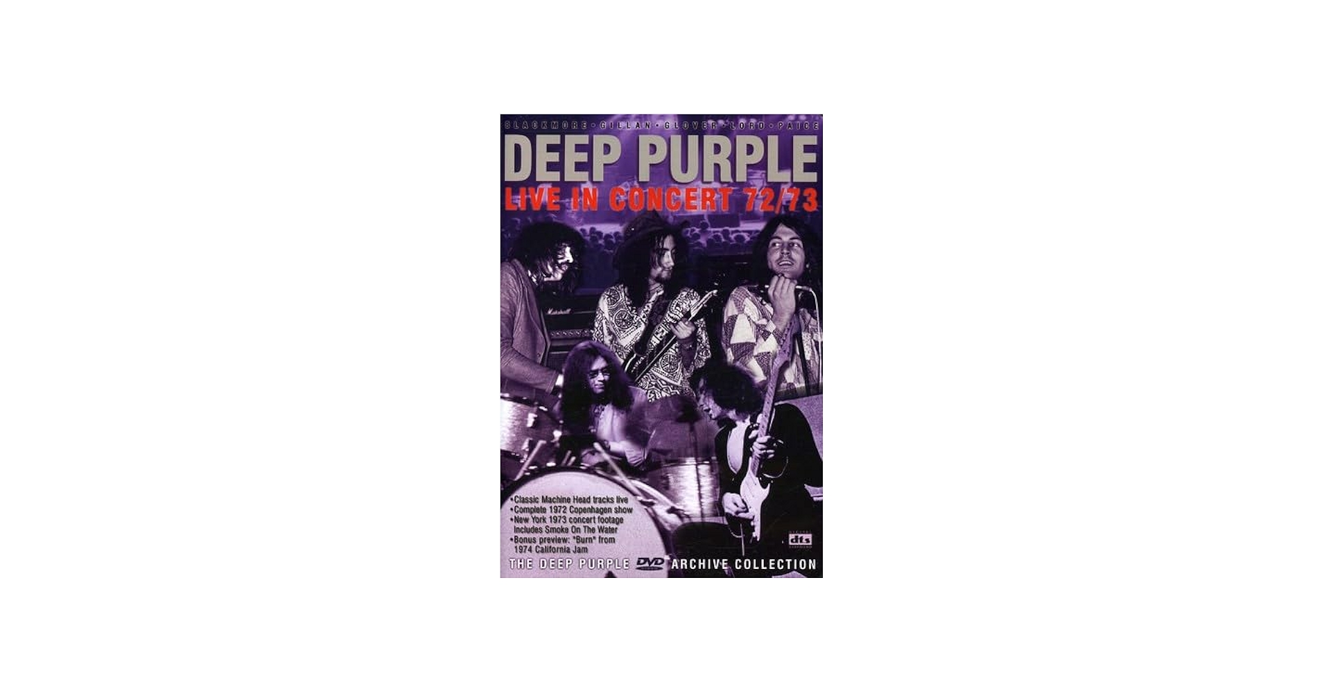 Amazon.com: Deep Purple Live in Concert 72/73 : Deep Purple: CDs