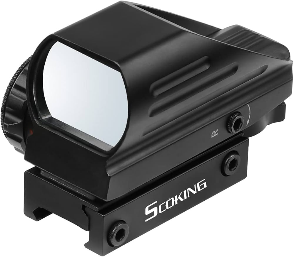 Amazon.co.jp: Scoking リフレックスサイト ドットサイト ダットサイト