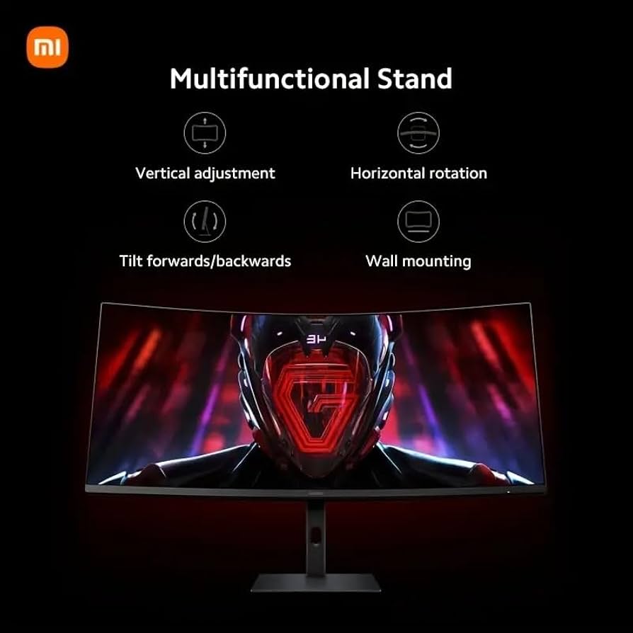 Amazon.com: XIAOMI Curved Gaming Monitor 34-inch 180Hz High Reshed