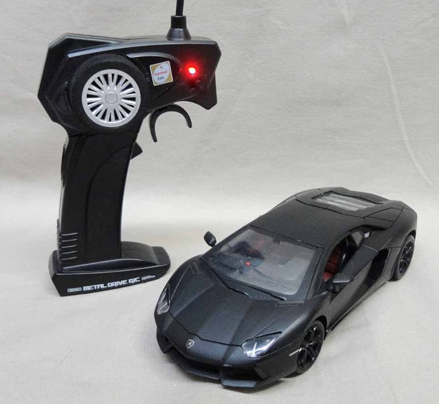 Amazon.co.jp: MZ 1/24 RC ランボルギーニ アベンタドール LP700 黒