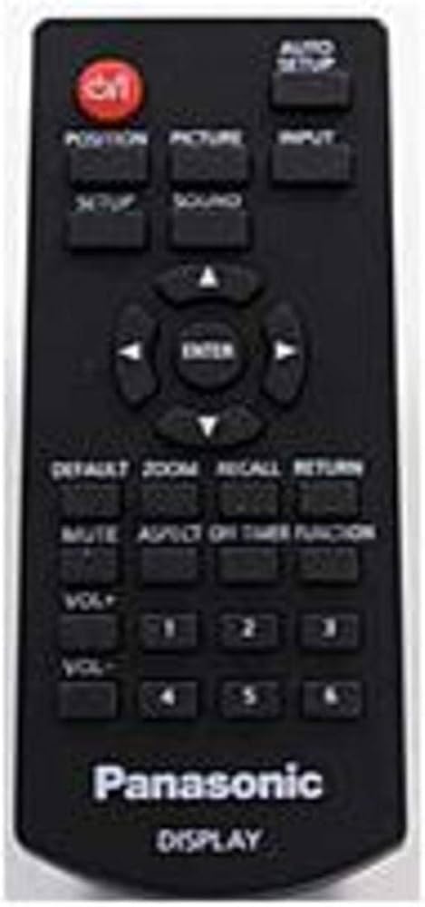 Amazon | Panasonic n2qaya000099?TVリモートコントロール???ブラック