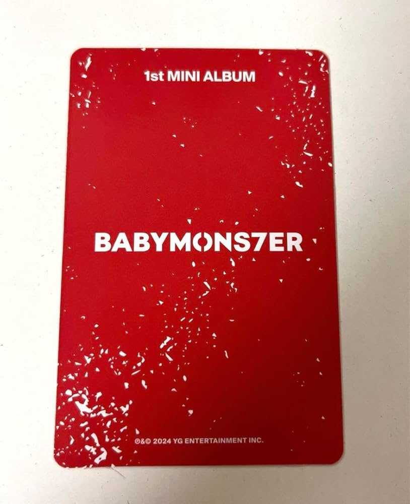 Amazon.co.jp: BABYMONSTER ベビモン ラミ 封入トレカ : おもちゃ