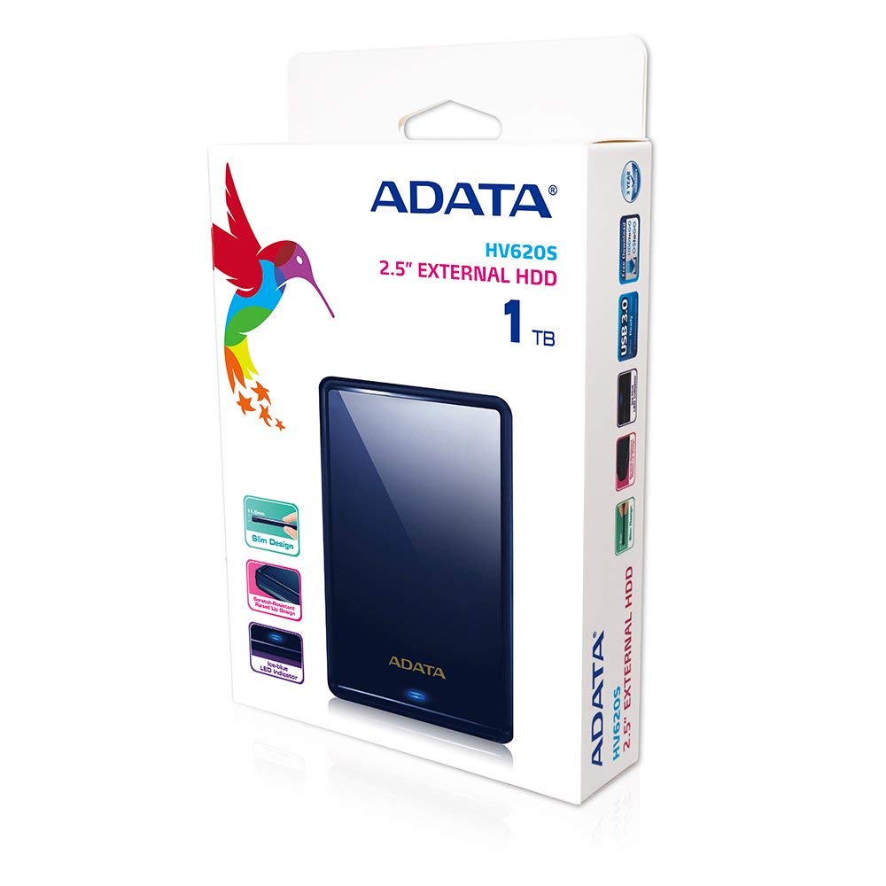 Amazon.com: ADATA HV620S Ultra Slim 1 TB USB 3.1 Scratch-Resistant