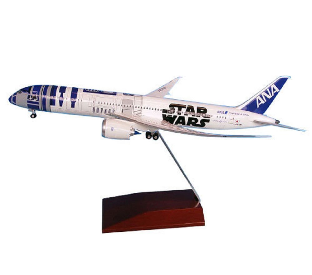 1/200 ANA B787 特別塗装 飛行姿勢 JA801A 1/200 ANA B787 特別塗装