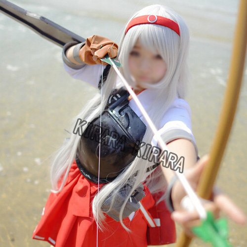 Amazon.co.jp: コスプレウィッグ 艦隊これくしょん 風 翔鶴
