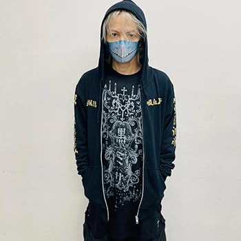 Amazon.co.jp: HYDE ハイド ラルク パーカー HOODIE 黒ミサ ハロウィン