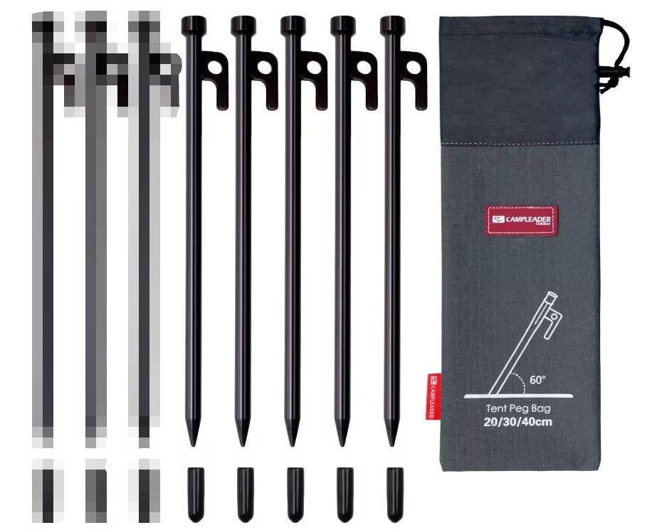 鍛造ペグ20本セット 28〜30cm ソリッドステーク エリッゼ ゼインアーツ