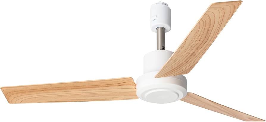 Amazon | DUCT RAIL FAN DC plus 50 (WH×WOOD_NT) サーキュレーター