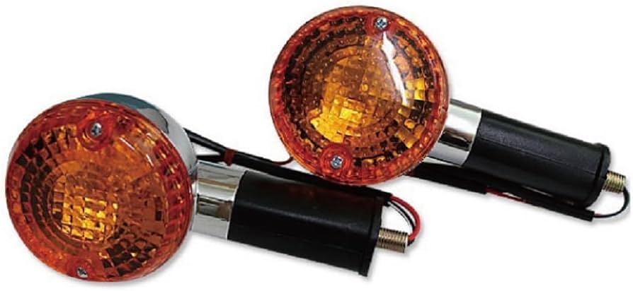 Amazon | ゼファー400/χ 純正タイプ 砲弾型ウインカー フロント用