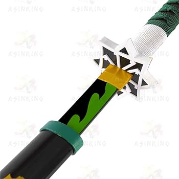 Amazon.co.jp: ASINKING 鬼滅の刃 不死川実弥 刀 ABS 風柱 不死川 日輪