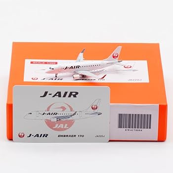 Amazon.co.jp: JC Wings 1/400 完成品 J-AIR EMBRAER E170 JA220J