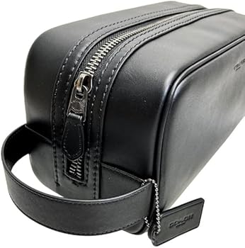 Amazon | コーチ ポーチ メンズ COACH セカンドバッグ レザー ラージ