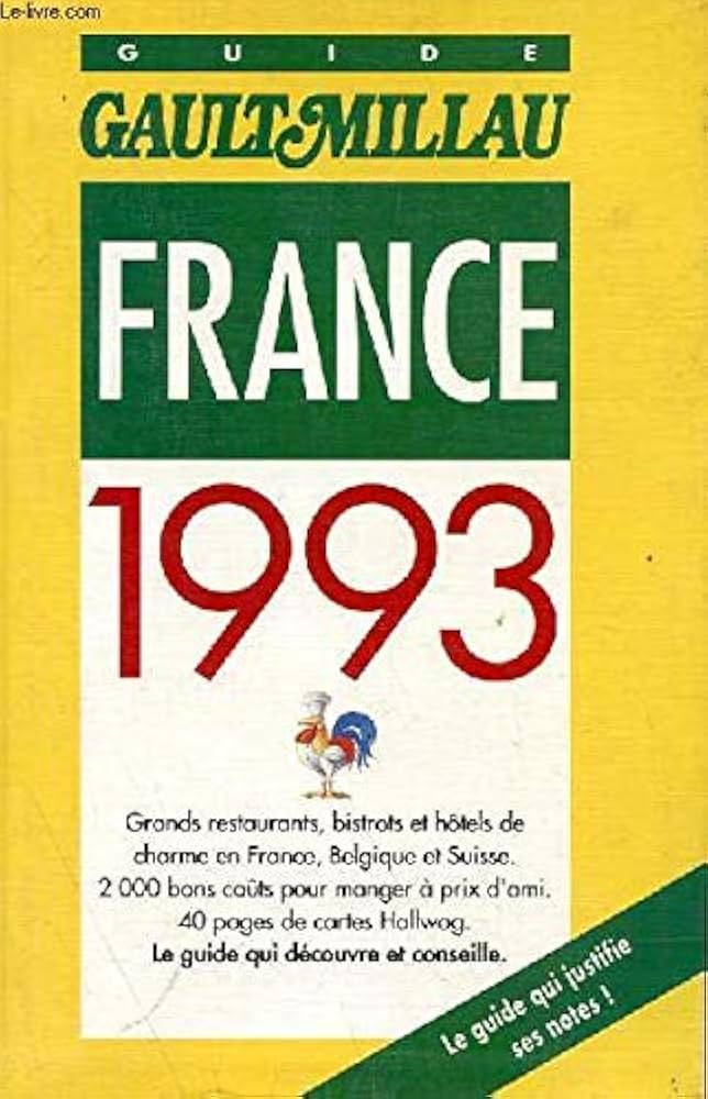 Amazon.com: Guide Gault- et Millau France : Edition 1993