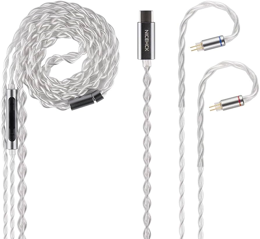 Amazon | NICEHCK SP4 イヤホンリケーブル 0.78mm 2Pin CX31993のDAC