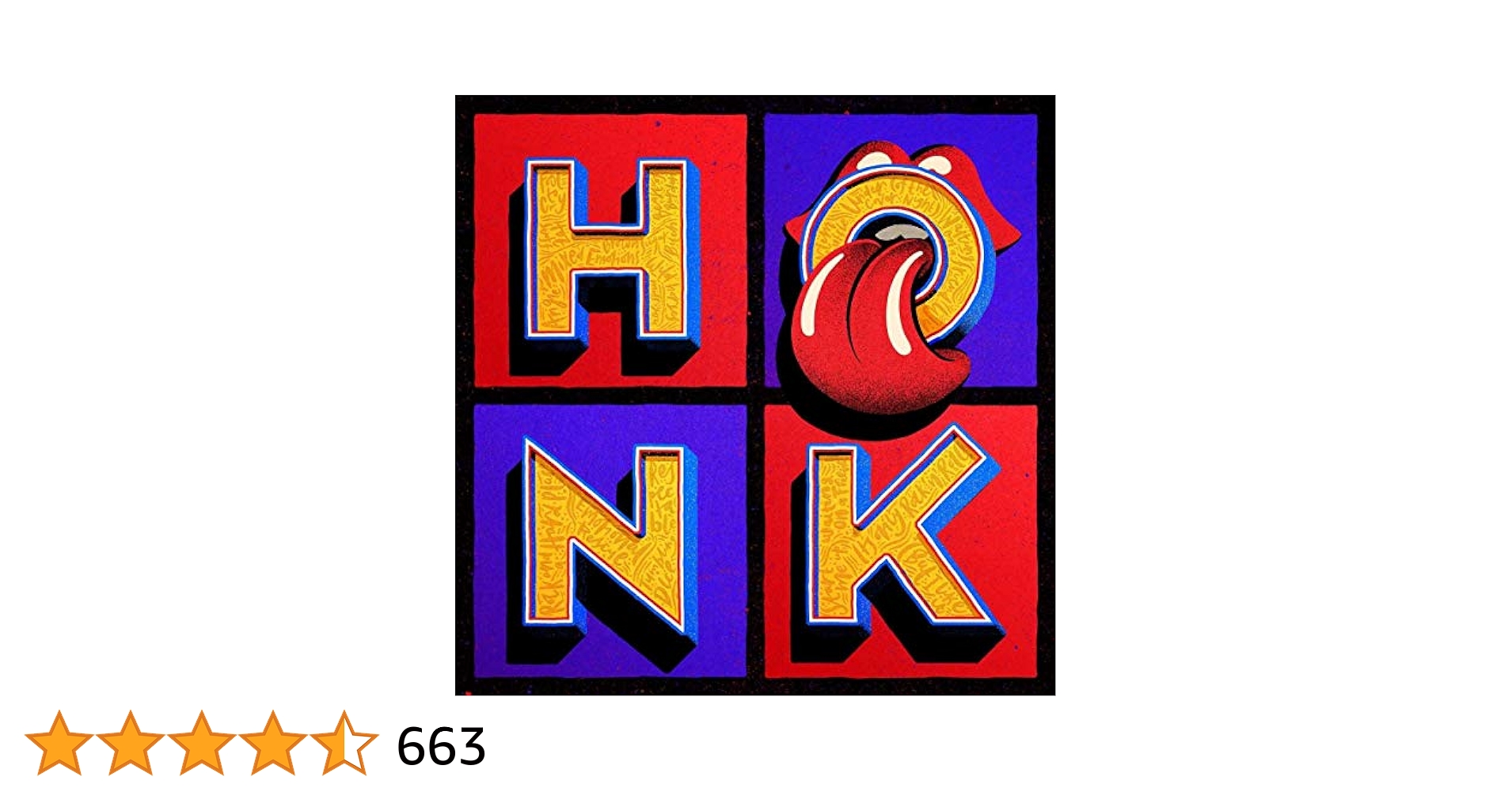 ローリングストーンズ ROLLING STONES HONK 4枚組 【公式通販】