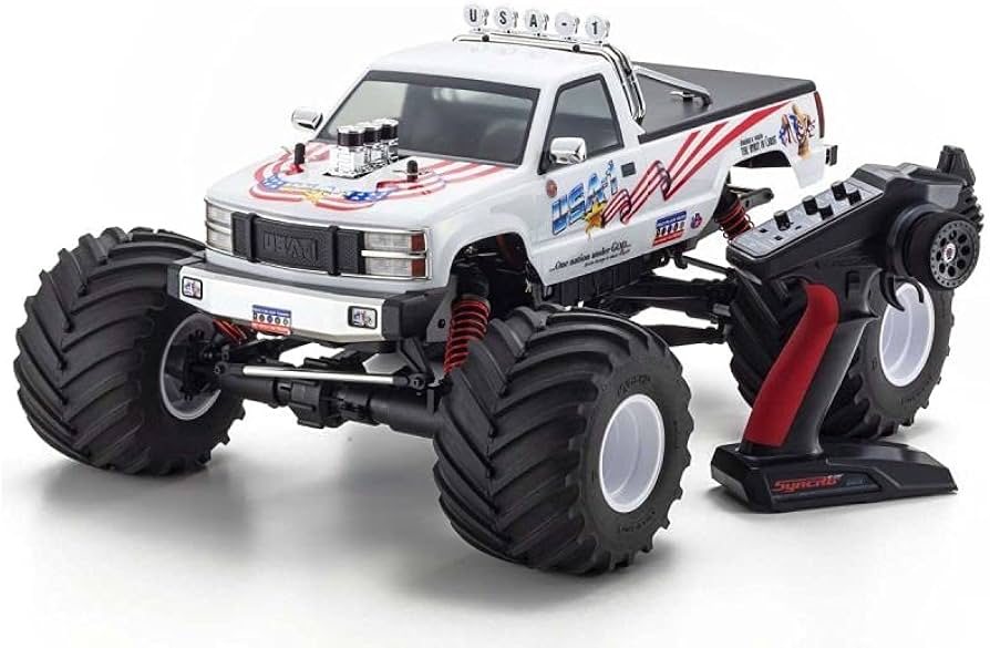 Amazon.co.jp: 京商 1/8 EP MT-4WD モンスタートラック USA-1 VE 電動
