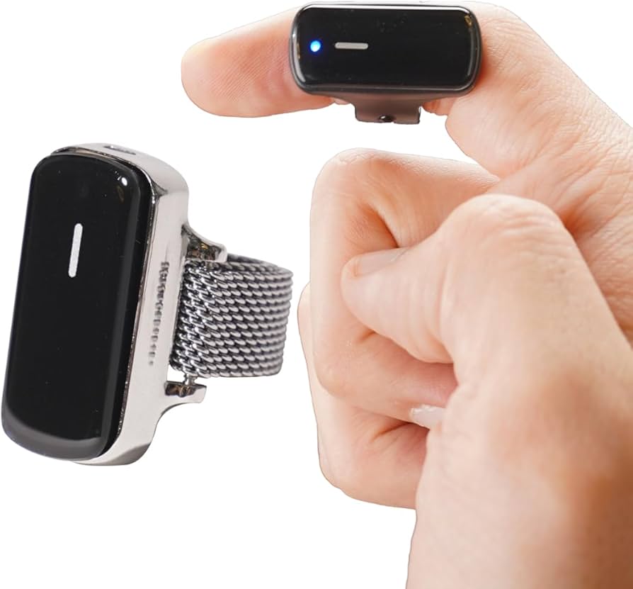 Amazon | VANZY2.0 リングマウス Bluetooth ワイヤレス ブラック