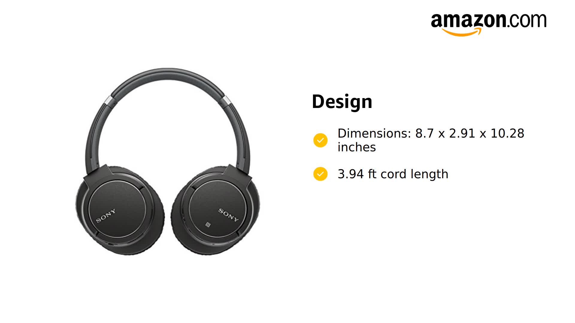 Amazon.com: Sony MDRZX770BN Bluetooth and Noise Canceling Headset