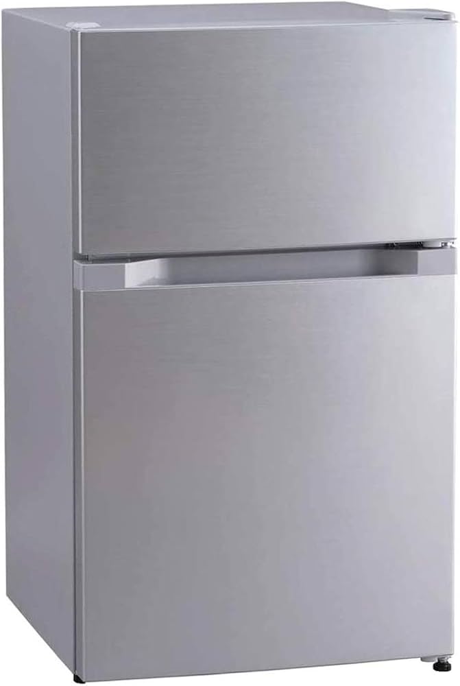 Amazon | 【 一人暮らし向け 】 アイリスプラザ 冷蔵庫 87L シルバー