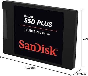 SanDisk Ultra 3D NAND 1TB Internal SSD - SATA III 6 Gb/s, 2.5 Inch